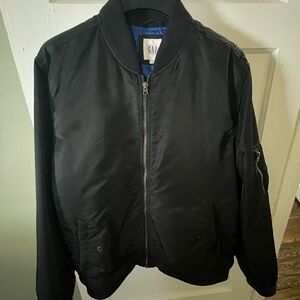 Black GAP Bomber jacket